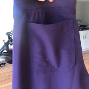 XS Figs Livingston Purple NWOT.